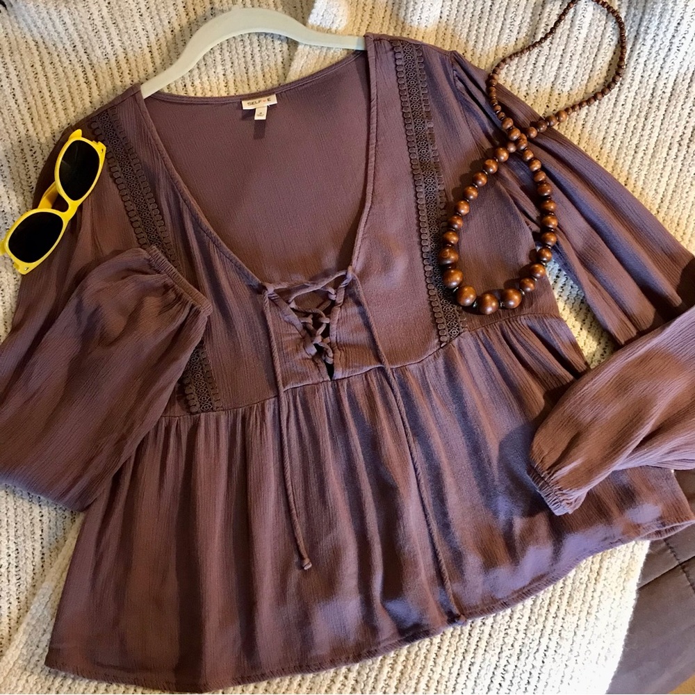 Women Boho Top Size S